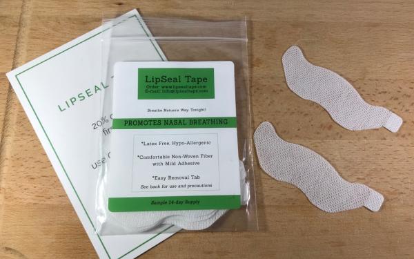 「LipSeal Tape」で鼻呼吸の習慣を身につけ睡眠の質を改善