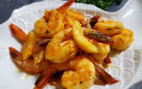 シュリンプソテー～geefeeレシピ～